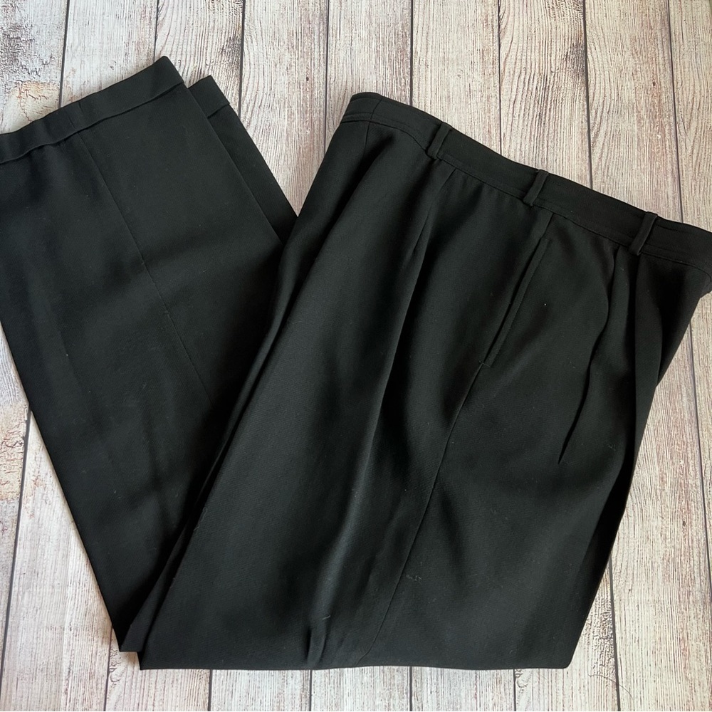 Valentino Missy Vintage Wool Black Pants 14